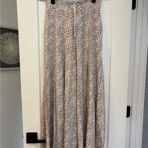 Leopard Print Maxi Skirt